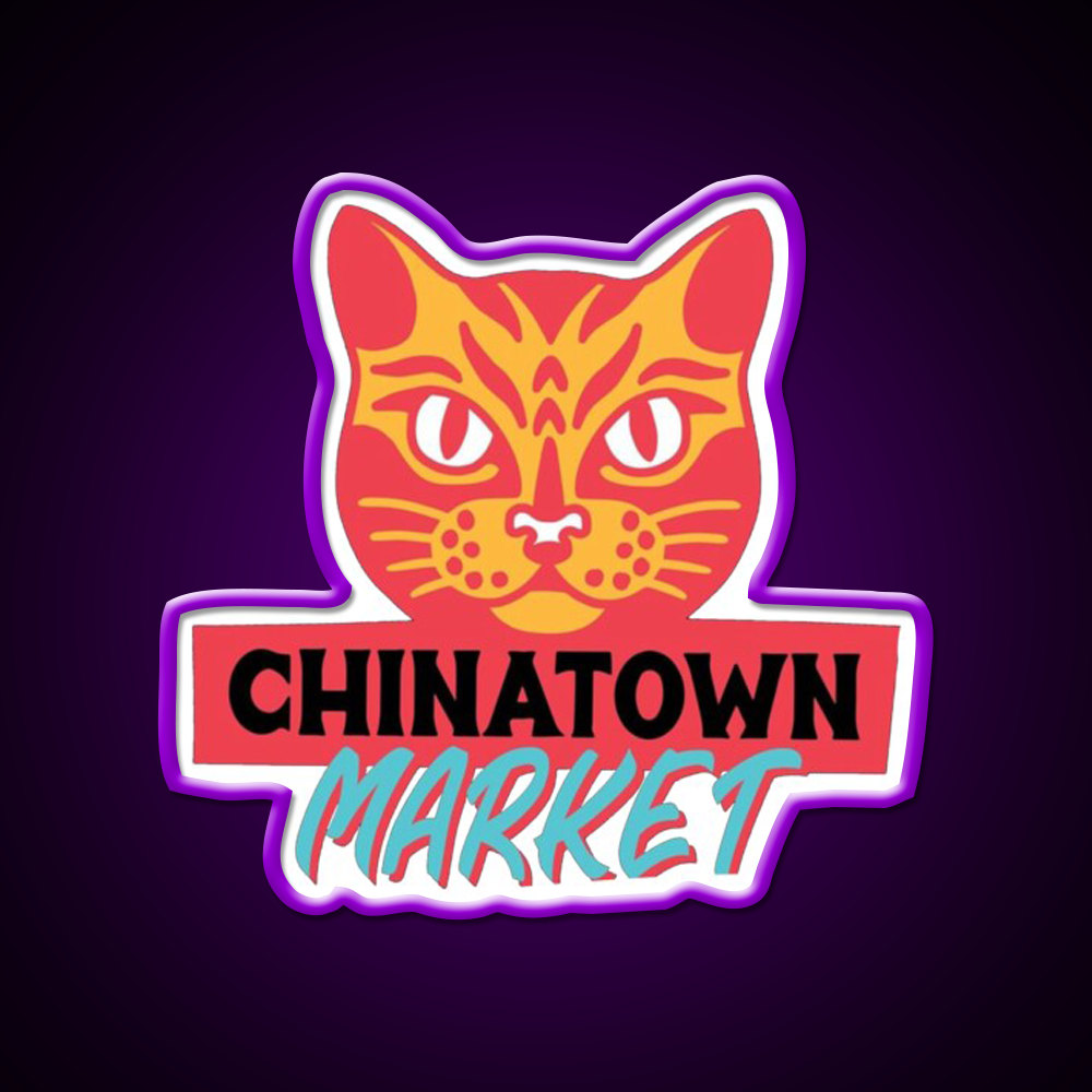 Chinatown Market Asian Cultural Led Neon Sign Rgb Color - LED neon sign view 9