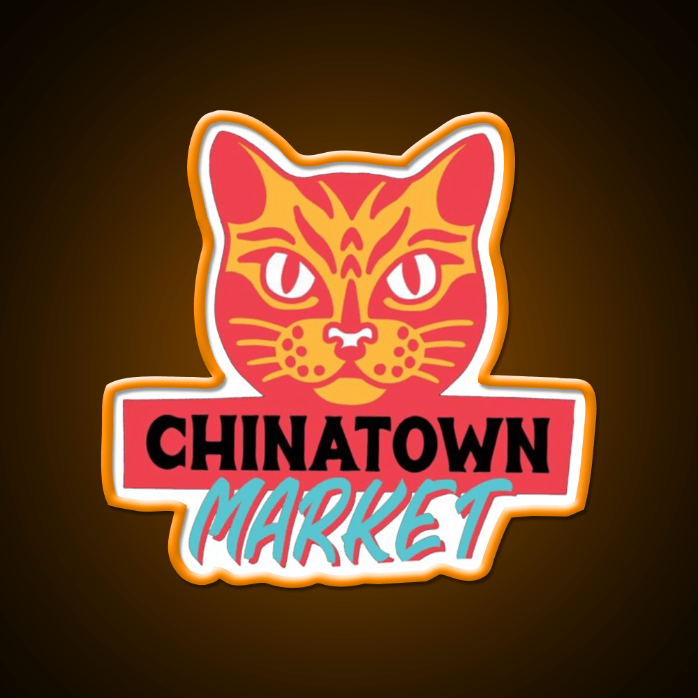 Chinatown Market Asian Cultural Led Neon Sign Rgb Color - Shineneon