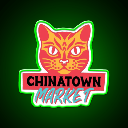 Chinatown Market Asian Cultural Led Neon Sign Rgb Color - Shineneon