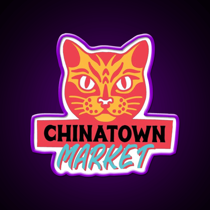 Chinatown Market Asian Cultural Led Neon Sign Rgb Color - Shineneon