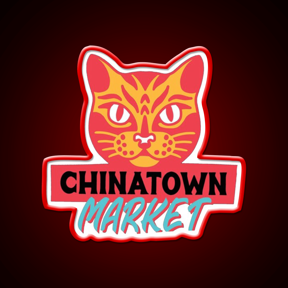 Chinatown Market Asian Cultural Led Neon Sign Rgb Color - Shineneon