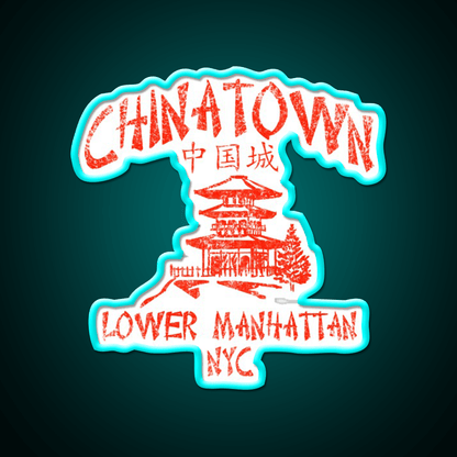 Chinatown Nyc Asian Cultural Led Neon Sign Rgb Color - Shineneon