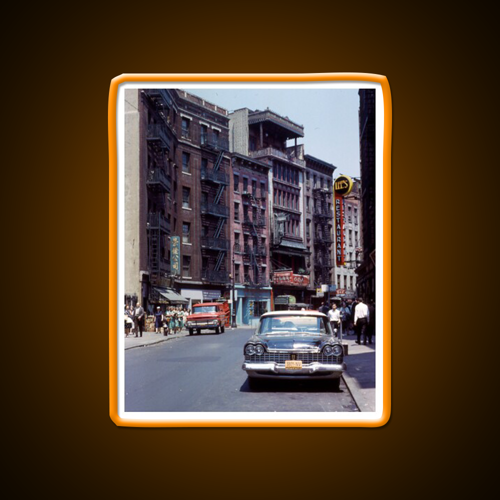 Chinatown Nyc In The 1950S Asian Cultural Led Neon Sign Rgb Color - LED neon sign view 6