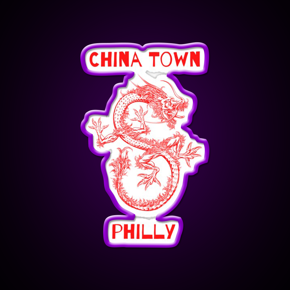 Chinatown Philly Asian Cultural Led Neon Sign Rgb Color - LED neon sign view 9