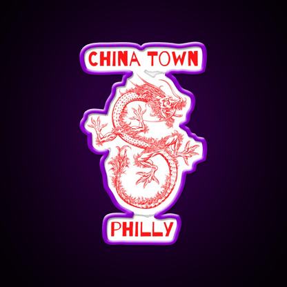 Chinatown Philly Asian Cultural Led Neon Sign Rgb Color - Shineneon