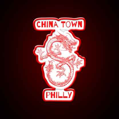 Chinatown Philly Asian Cultural Led Neon Sign Rgb Color - Shineneon