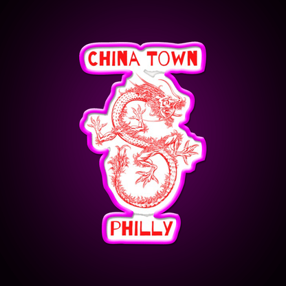 Chinatown Philly Asian Cultural Led Neon Sign Rgb Color - Shineneon