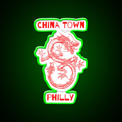 Chinatown Philly Asian Cultural Led Neon Sign Rgb Color - Shineneon