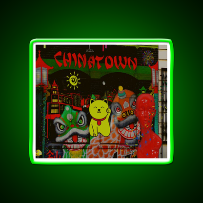 Chinatown Postcard Asian Cultural Led Neon Sign Rgb Color - LED neon sign view 8