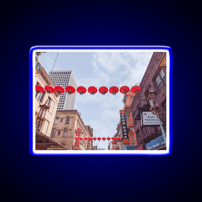 Chinatown San Francisco California Type B Asian Cultural Led Neon Sign Rgb Color - Shineneon