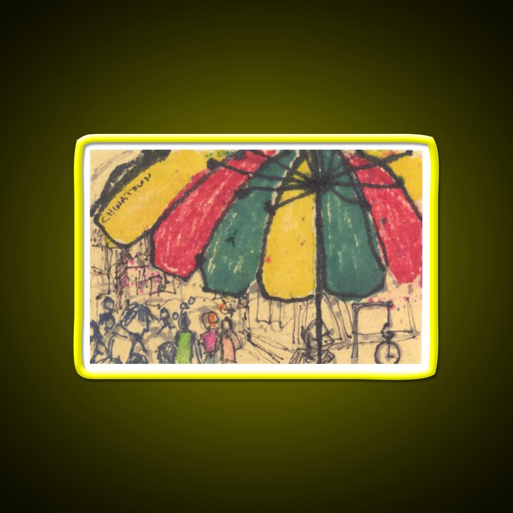 Chinatown Umbrella Asian Cultural Led Neon Sign Rgb Color - LED neon sign view 7