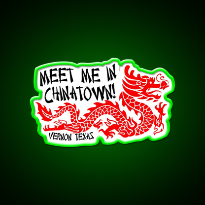 Chinatown Vernon Texas Asian Cultural Led Neon Sign Rgb Color - LED neon sign view 8