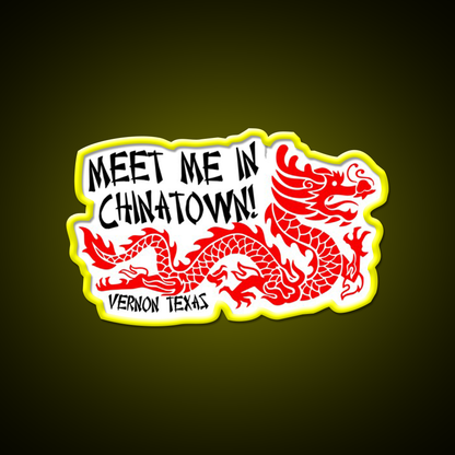 Chinatown Vernon Texas Asian Cultural Led Neon Sign Rgb Color - LED neon sign view 7