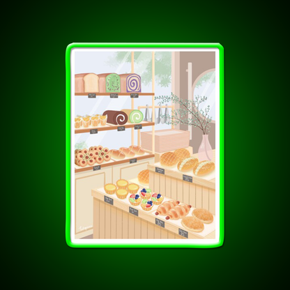 Chinese Bakery Goodies Led Neon Sign Chinese Food Rgb Color