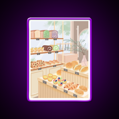 Chinese Bakery Goodies Led Neon Sign Chinese Food Rgb Color