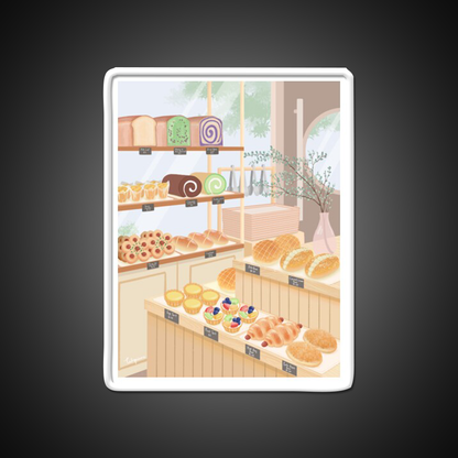 Chinese Bakery Goodies Led Neon Sign Chinese Food Rgb Color