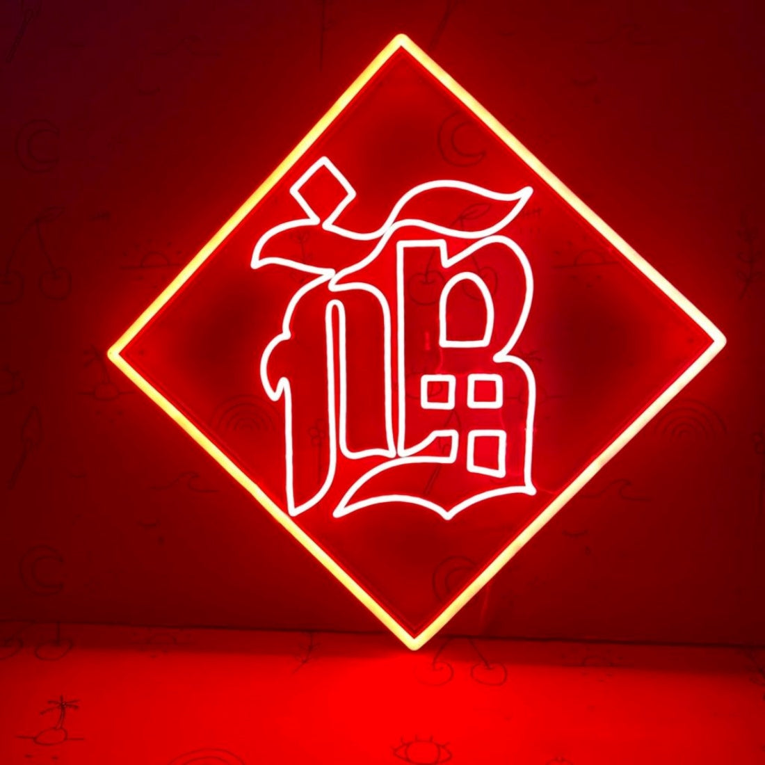 Chinese Character Fu Led Sign Business Neon Sign