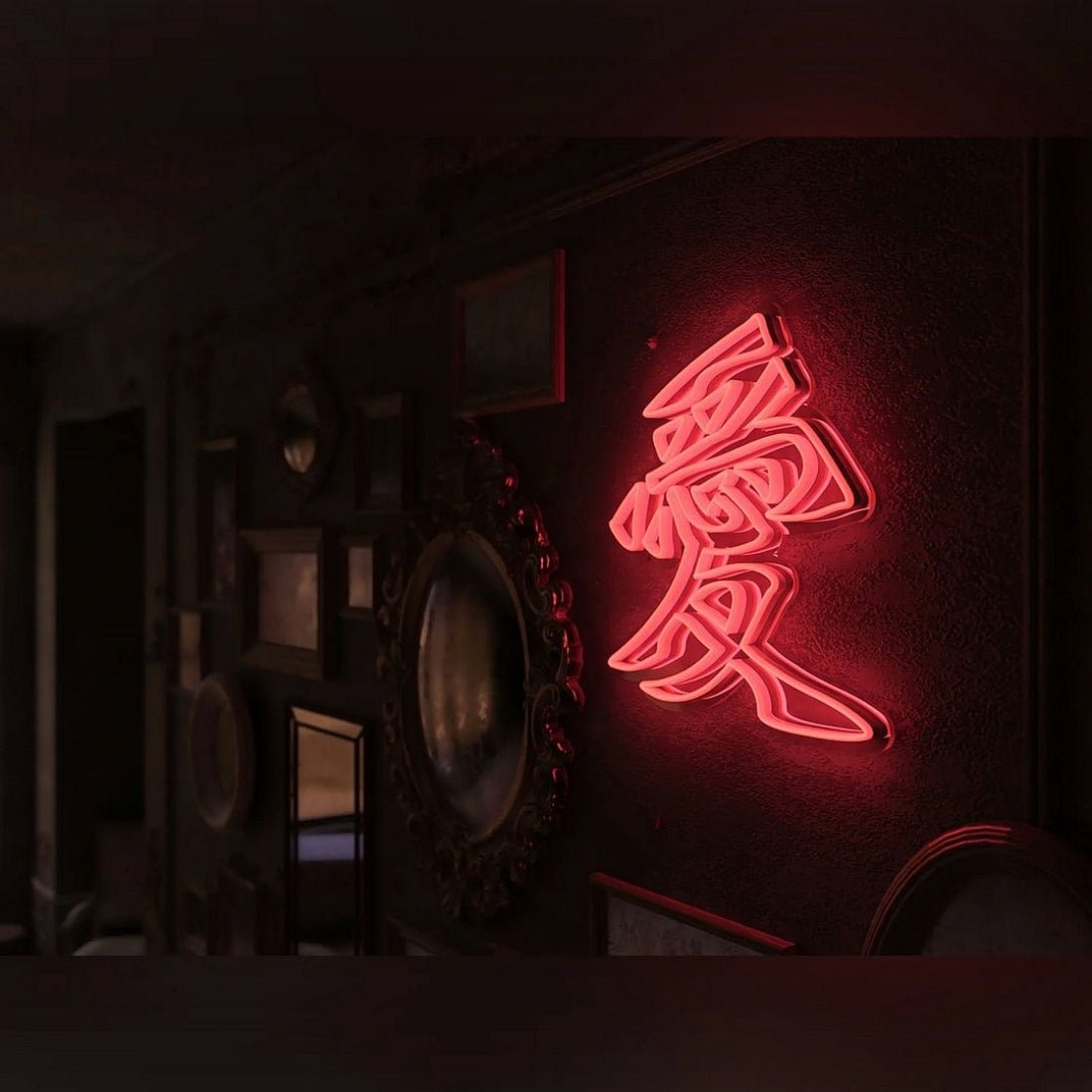 Chinese Characters Love Led Sign Business Neon Sign - Shineneon