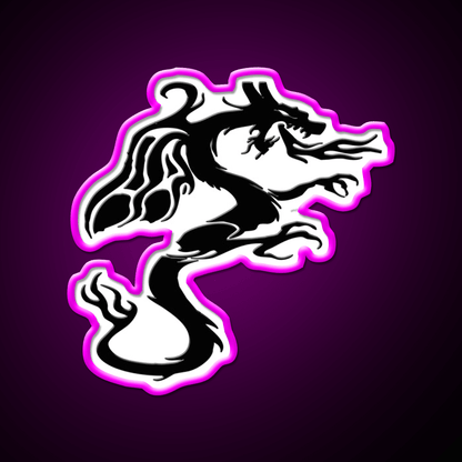 Chinese Dragon Asian Cultural Led Neon Sign Rgb Color - Shineneon