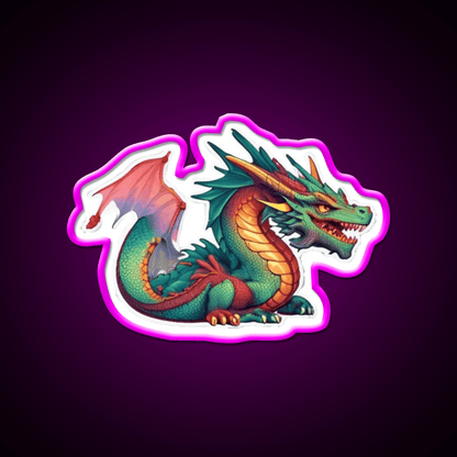 Chinese Dragon Asian Cultural Led Neon Sign Wall Art Rgb Color - Shineneon