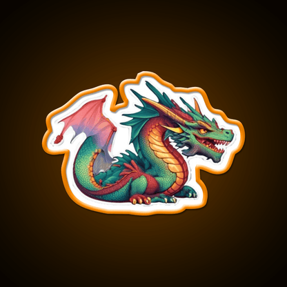 Chinese Dragon Asian Cultural Led Neon Sign Wall Art Rgb Color - Shineneon