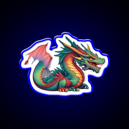 Chinese Dragon Asian Cultural Led Neon Sign Wall Art Rgb Color - Shineneon
