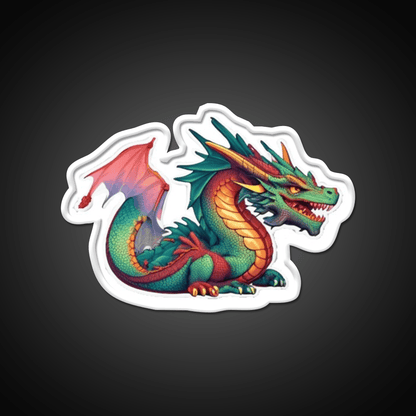 Chinese Dragon Asian Cultural Led Neon Sign Wall Art Rgb Color - Shineneon
