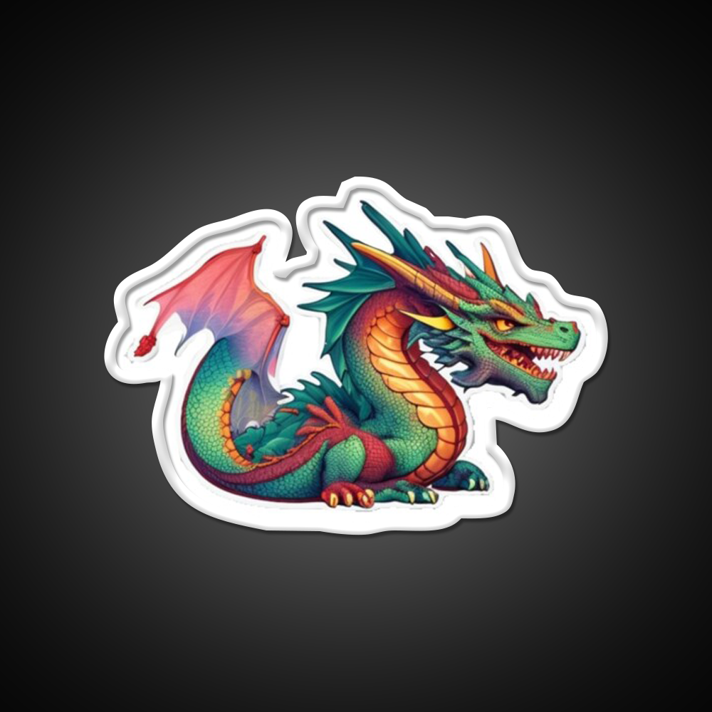 Chinese Dragon Asian Cultural Led Neon Sign Wall Art Rgb Color - LED neon sign view 11