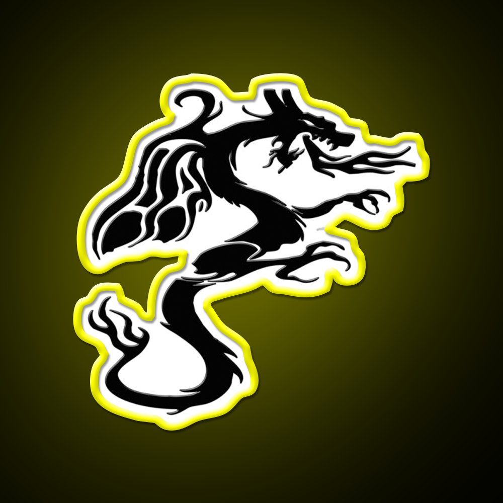 Chinese Dragon Asian Cultural Led Neon Sign Rgb Color - LED neon sign view 7