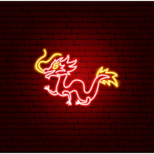 Chinese Dragon Led Sign Business Neon Sign