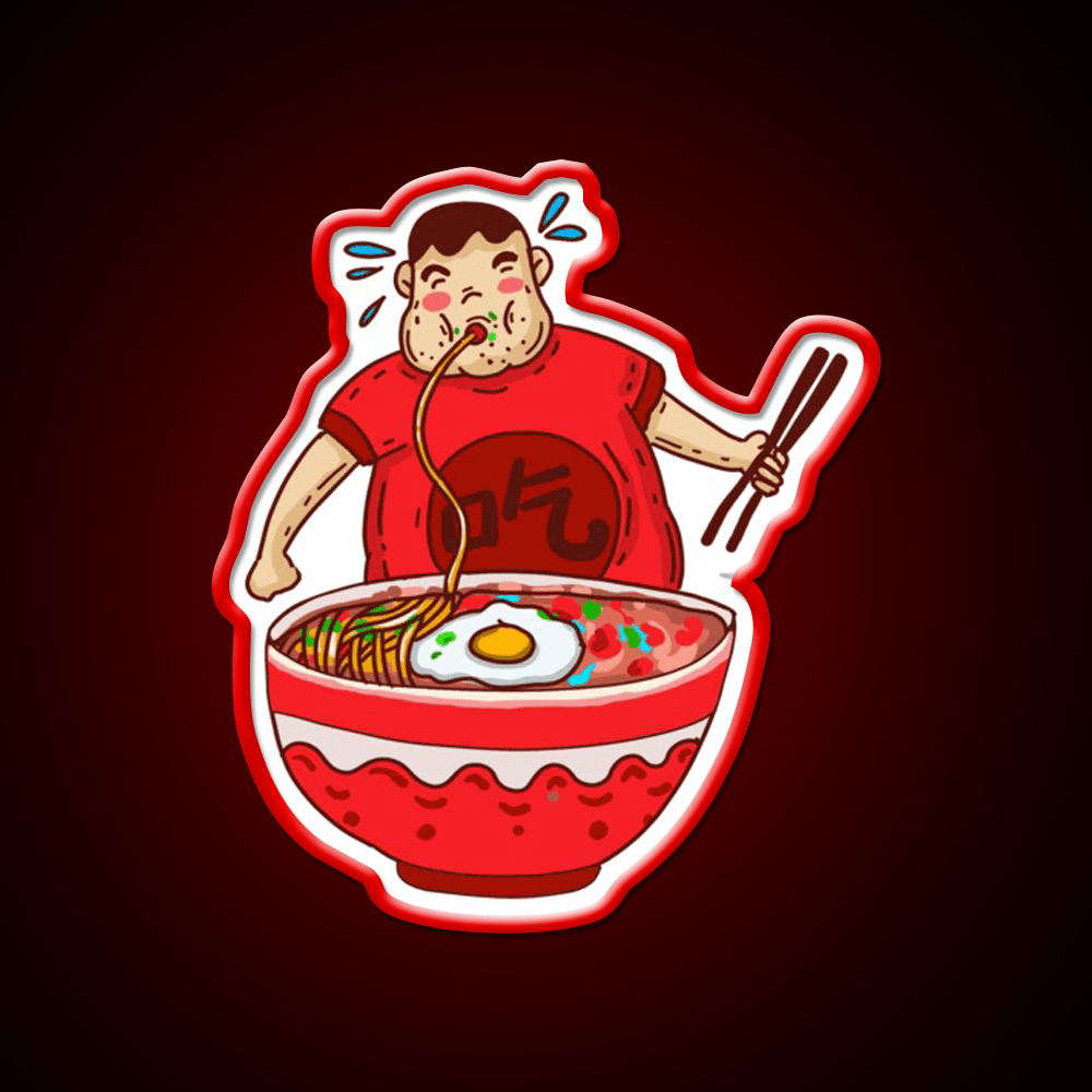 Chinese Food Is My Language Led Neon Sign Chinese Food Wall Neon Sign Rgb Color - Shineneon