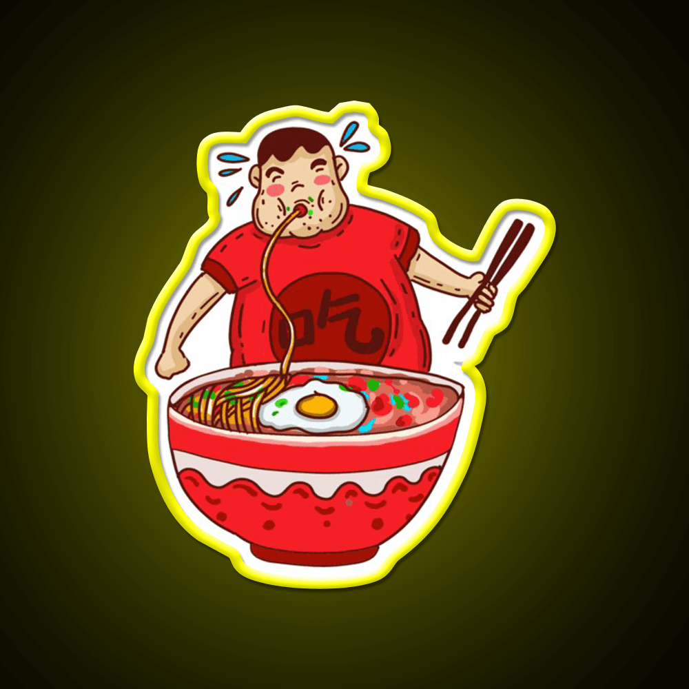 Chinese Food Is My Language Led Neon Sign Chinese Food Wall Neon Sign Rgb Color - Shineneon