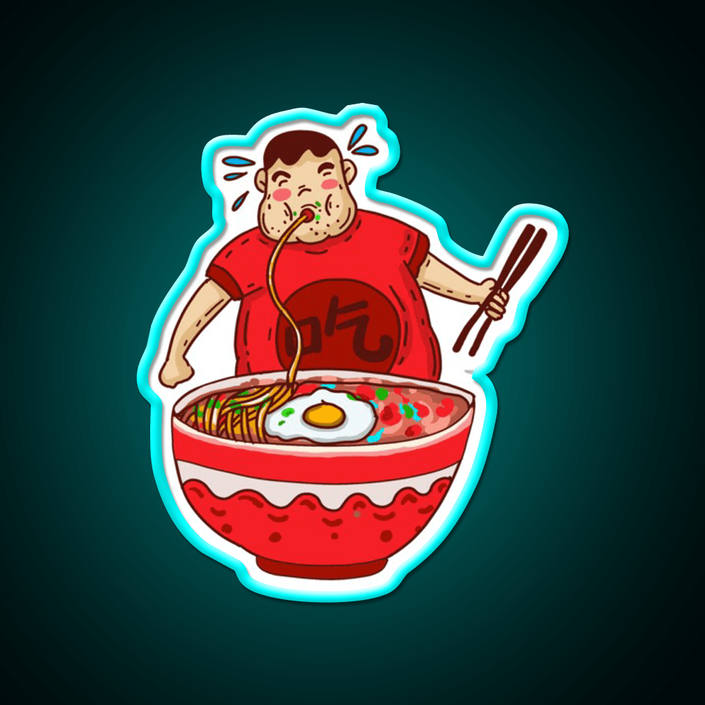 Chinese Food Is My Language Led Neon Sign Chinese Food Wall Neon Sign Rgb Color - Shineneon