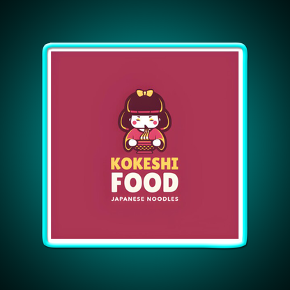 Chinese Food Led Neon Sign Chinese Food Rgb Color