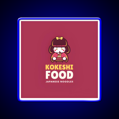 Chinese Food Led Neon Sign Chinese Food Rgb Color