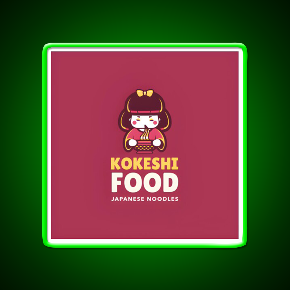 Chinese Food Led Neon Sign Chinese Food Rgb Color