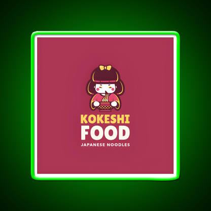 Chinese Food Led Neon Sign Chinese Food Rgb Color