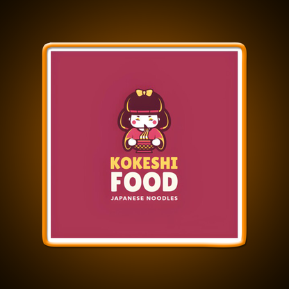 Chinese Food Led Neon Sign Chinese Food Rgb Color