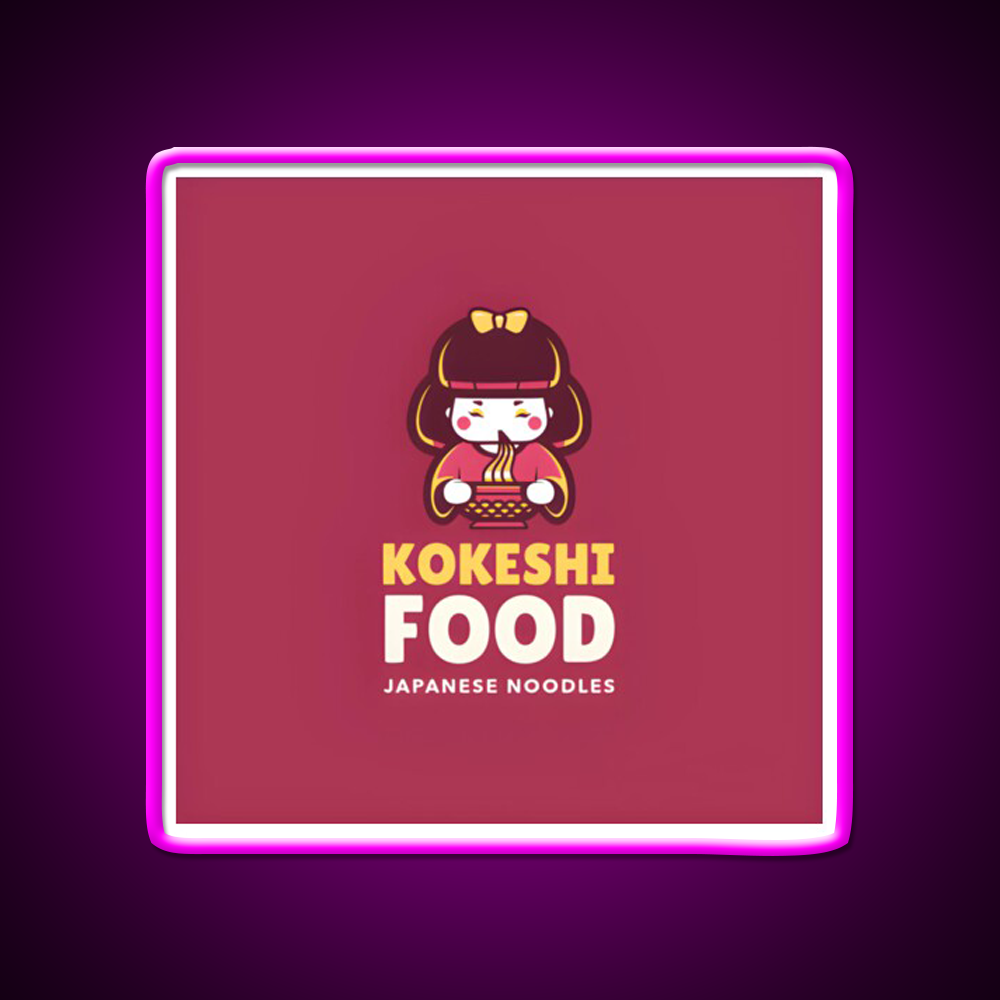 Chinese Food Led Neon Sign Chinese Food Rgb Color