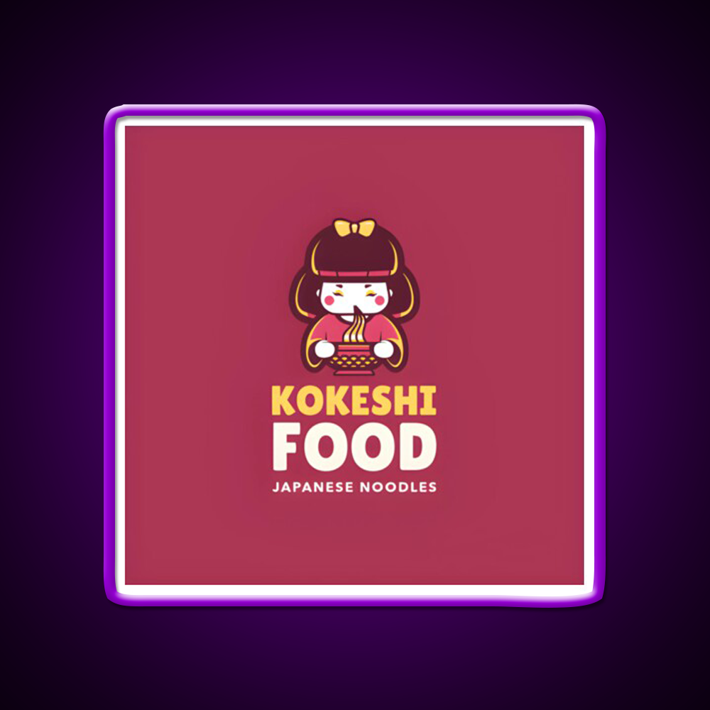 Chinese Food Led Neon Sign Chinese Food Rgb Color