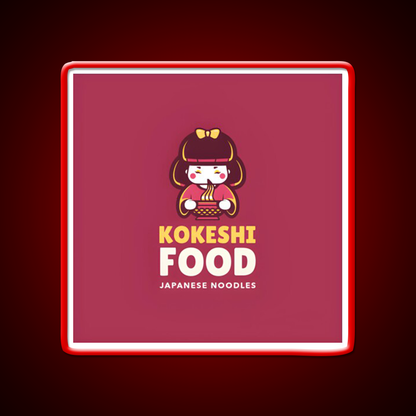 Chinese Food Led Neon Sign Chinese Food Rgb Color