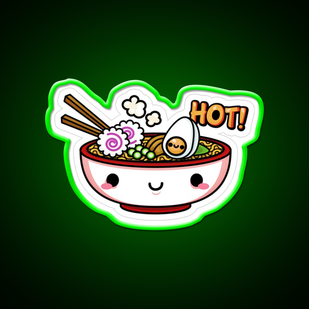 Chinese Food Led Neon Sign Chinese Food Wall Decor Rgb Color