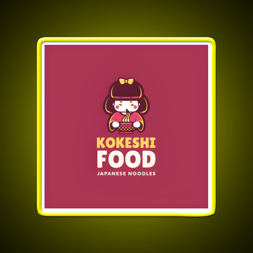 Chinese Food Led Neon Sign Chinese Food Rgb Color