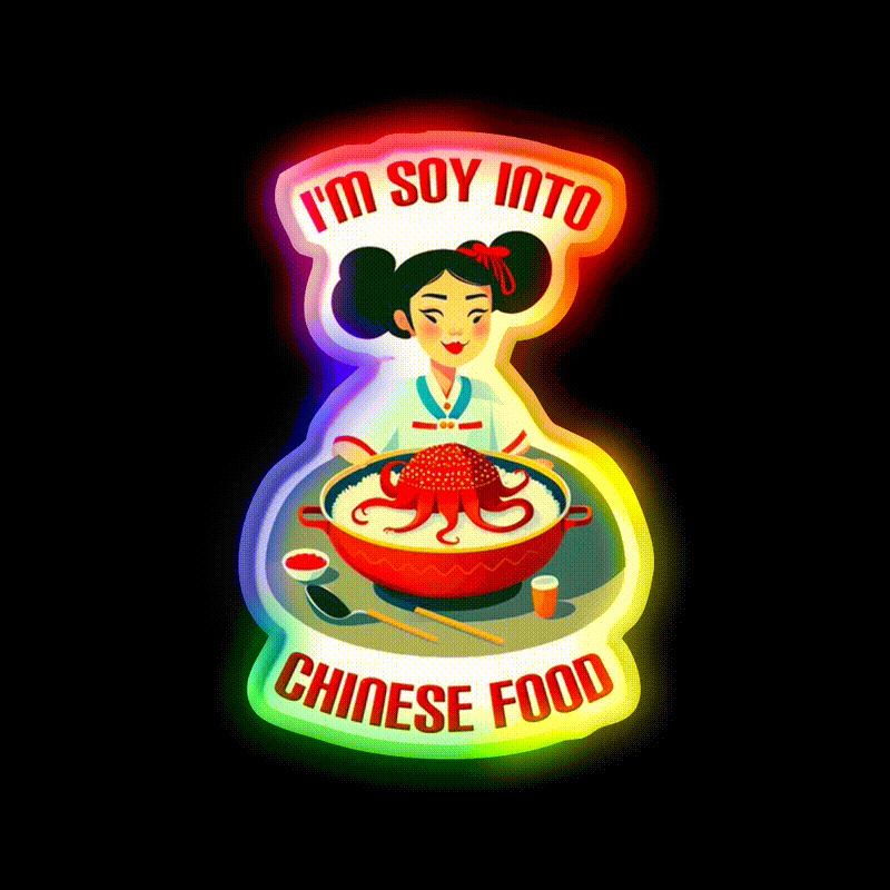 Chinese Food Neon Sign Led Neon Sign Chinese Food Rgb Color