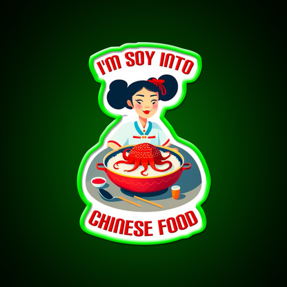 Chinese Food Neon Sign Led Neon Sign Chinese Food Rgb Color