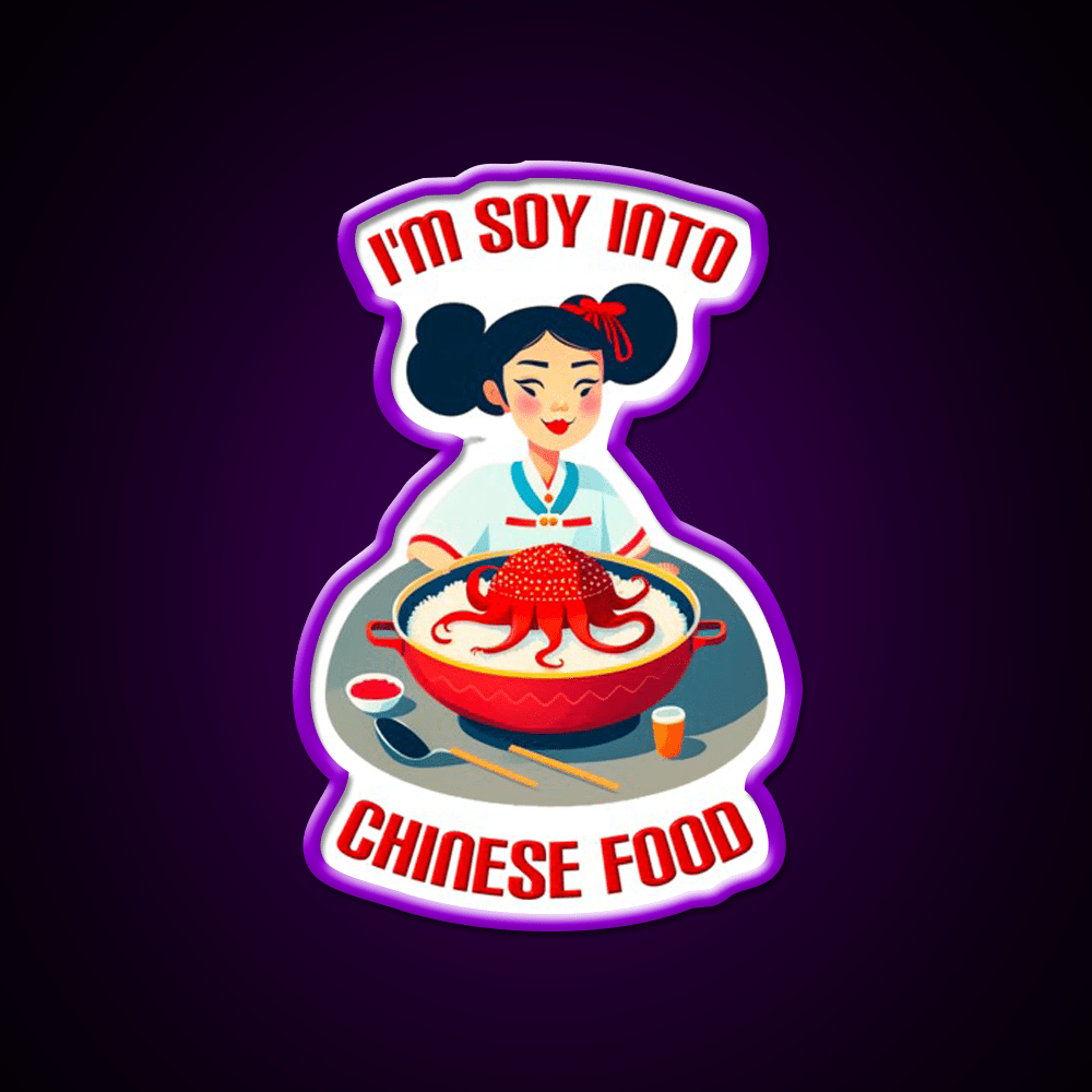 Chinese Food Neon Sign Led Neon Sign Chinese Food Rgb Color - Shineneon