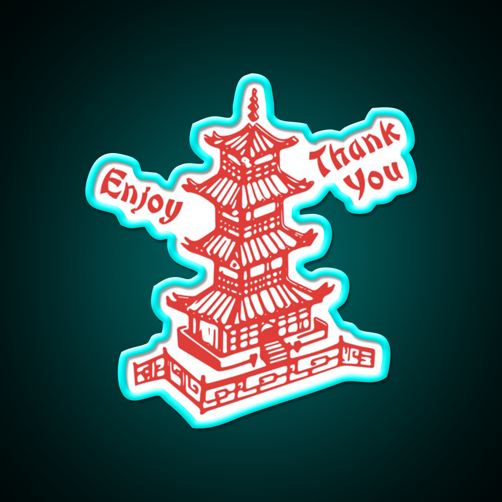 Chinese Food Take Out Led Neon Sign Chinese Food Rgb Color