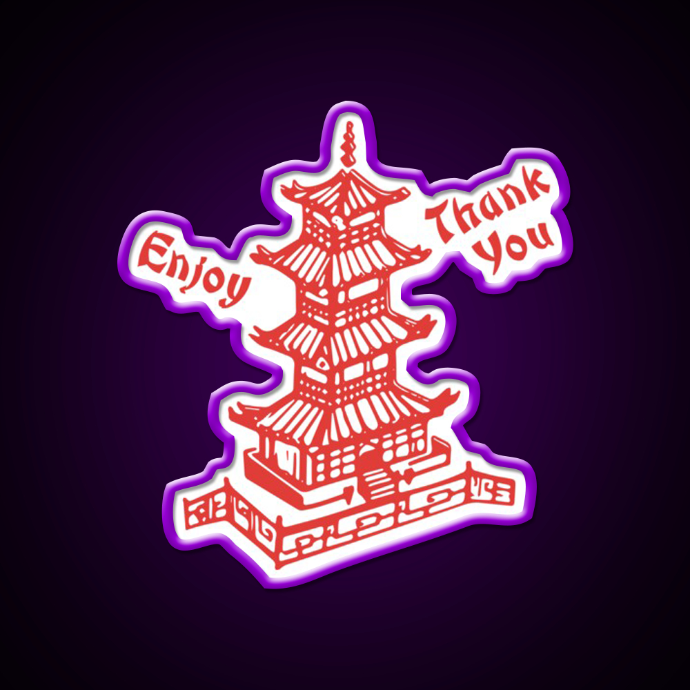 Chinese Food Take Out Led Neon Sign Chinese Food Rgb Color