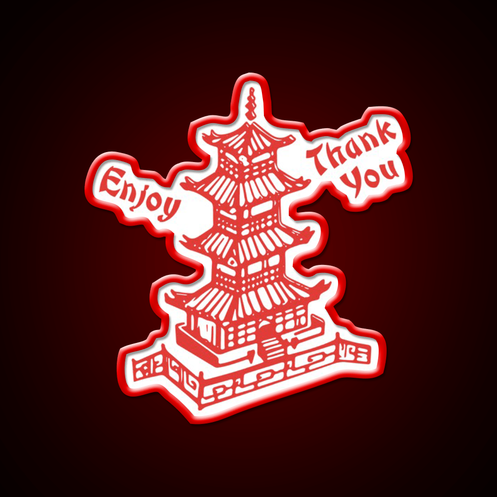 Chinese Food Take Out Led Neon Sign Chinese Food Rgb Color - Shineneon