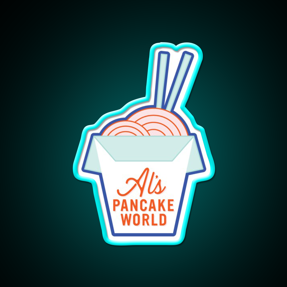 Chinese Food Takeout Led Neon Sign Chinese Food Rgb Color